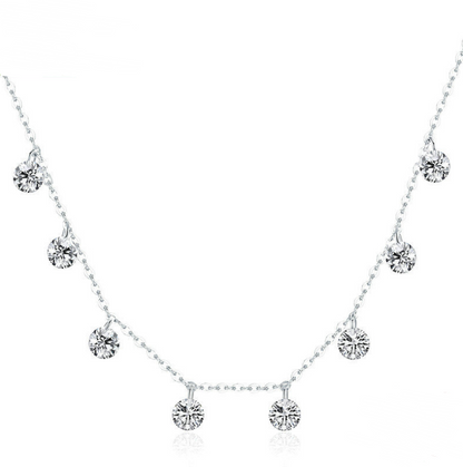 Collar Minimalista con Inicial Personalizada — Plata