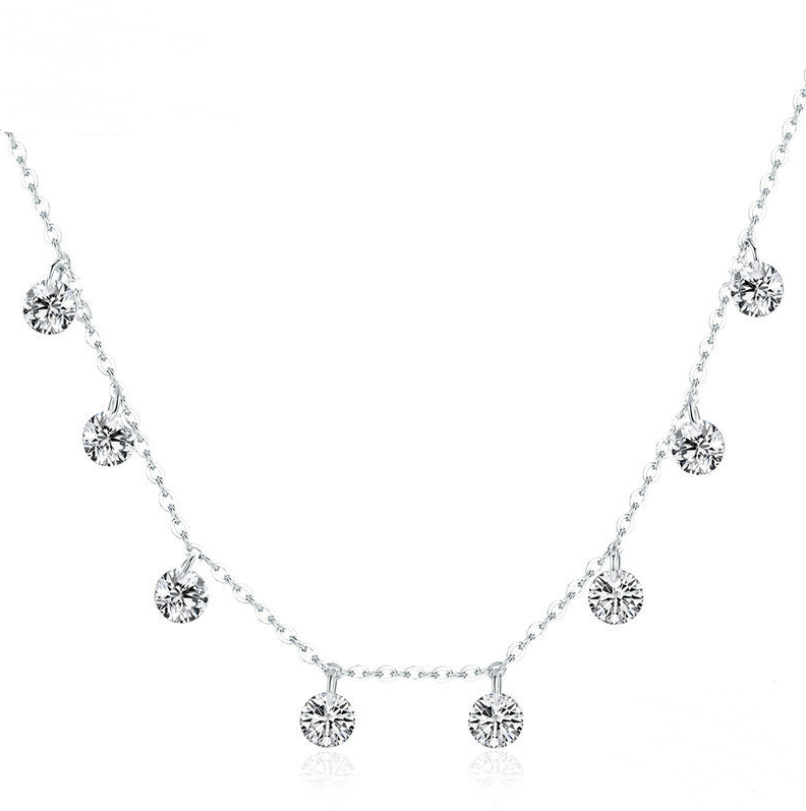 Collar Minimalista con Inicial Personalizada — Plata