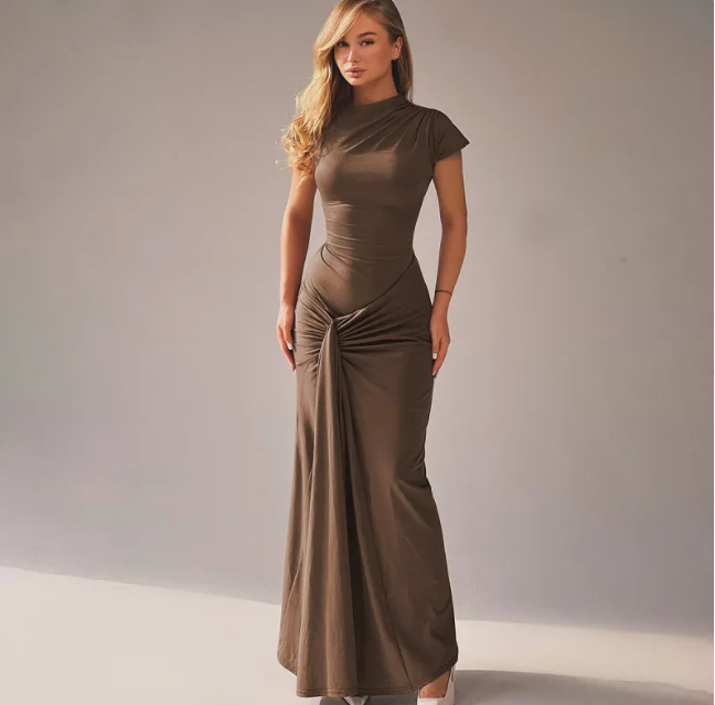 Vestido Midi Plisado NOOVARII