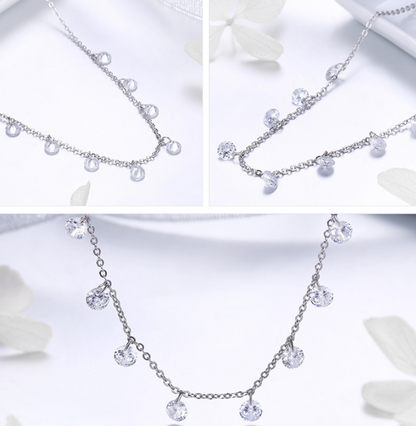 Collar Minimalista con Inicial Personalizada — Plata